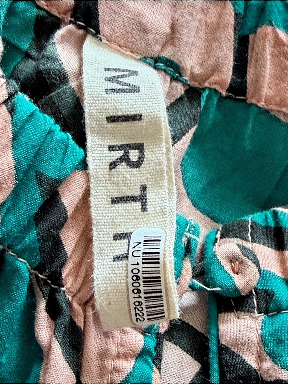 Anthropologie Mirth Capri Tie Abstract Print Cotton Maxi Dress Size Small - Picture 8 of 11